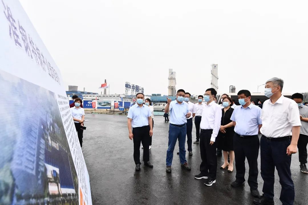 市委書記陳之常來淮鋼調研指導