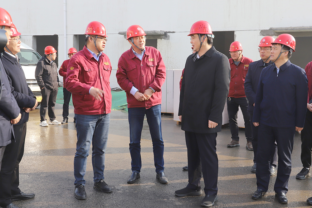 市委書記史志軍來淮鋼調研指導